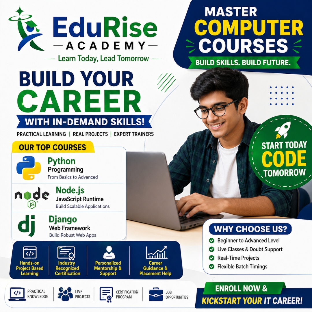 Master Computer Courses – EduRise Academy